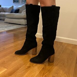 Oasis Society Knee High Suede Boots